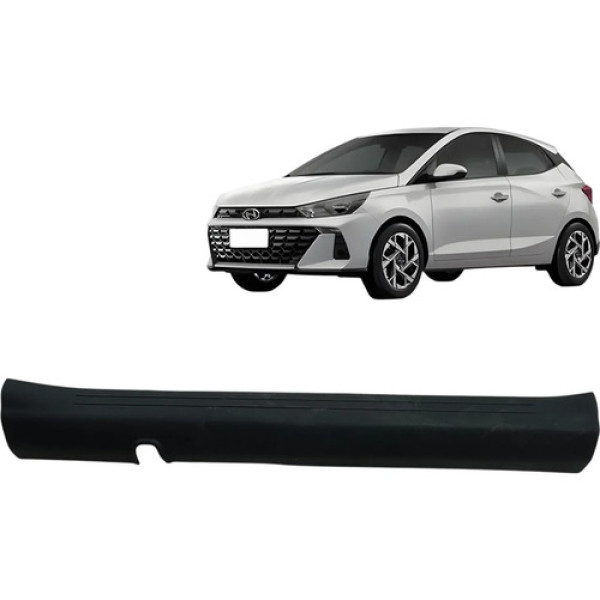 Soleira Porta Hyundai Hb20 2021 A 2025 Dianteira Esquerda Preto