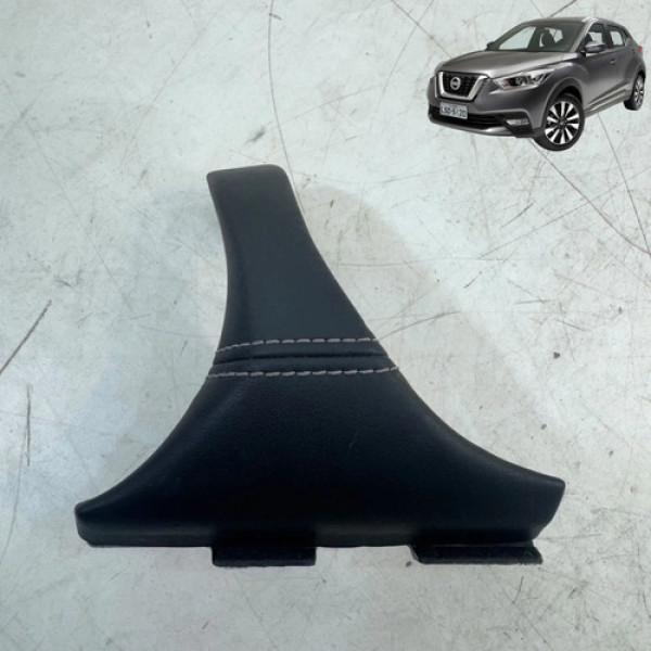 Acabamento Esquerdo Painel Tabelier Nissan Kicks 2017 A 2021 Preto