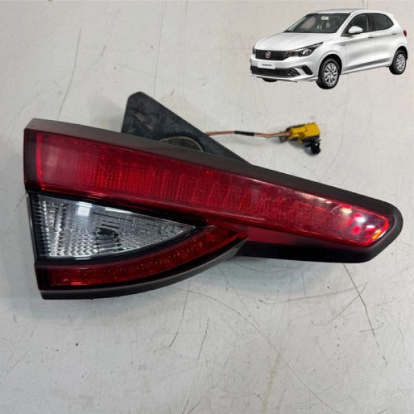 Lanterna Traseira Fiat Argo 2018 2021 Tampa Origina Esquerda Esquerdo/motorista Bermelho