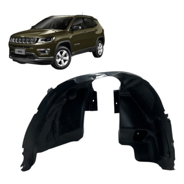 Para-barro Traseiro Esquerdo Jeep Compass 2018 A 2021