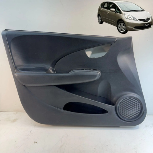 Forro Porta Dianteiro Esquerdo Honda Fit 1.5 2009 A 2014