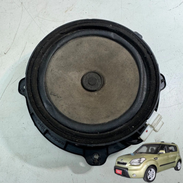 Alto Falante Porta Esquerdo Kia Soul 1.6 2009 2010 2011 2012 Preto
