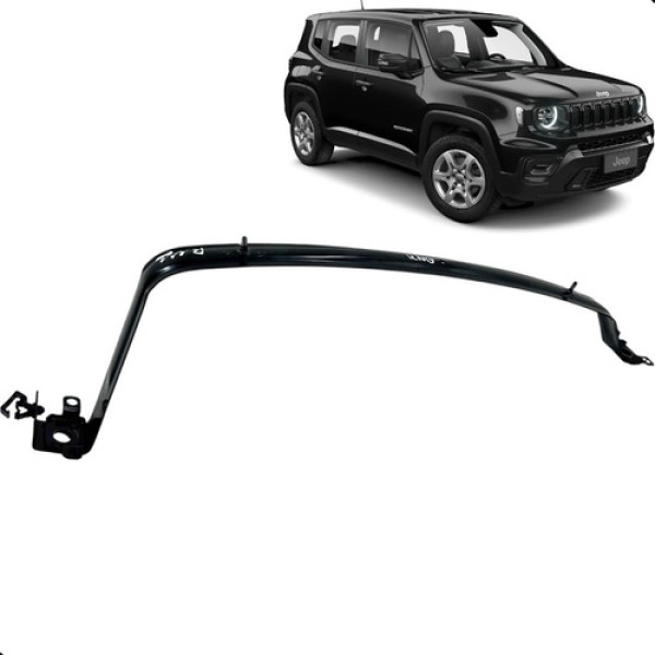 Suporte Do Tanque Jeep Renegade 1.8 2018 A 2021 Preto