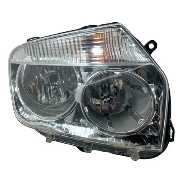 Farol Cromado Duster 2012 2013 2014 2015 Direito Original Direito/passageiro