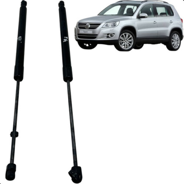 Amortecedor Tampa Traseira Tiguan 2010 A 2014