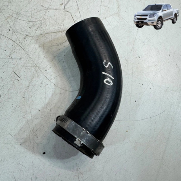 Mangueira Entrada Intercooler Chevrolet S10 2.8 200cv 2015 Preto