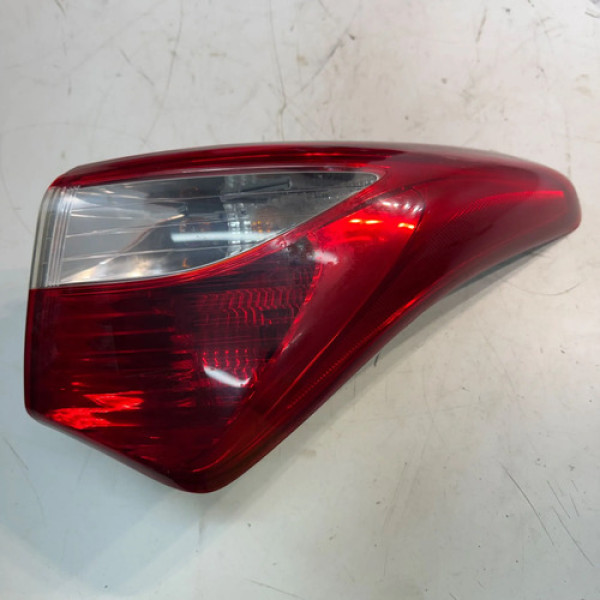 Lanterna Traseira Direita Hyundai Hb20 Hatch 2013 A 2019  Direito/passageiro Vermelho