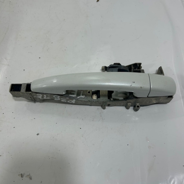 Maçaneta Porta Traseira Esquerda Peugeot 308 2013 A 2016 Branco Traseira