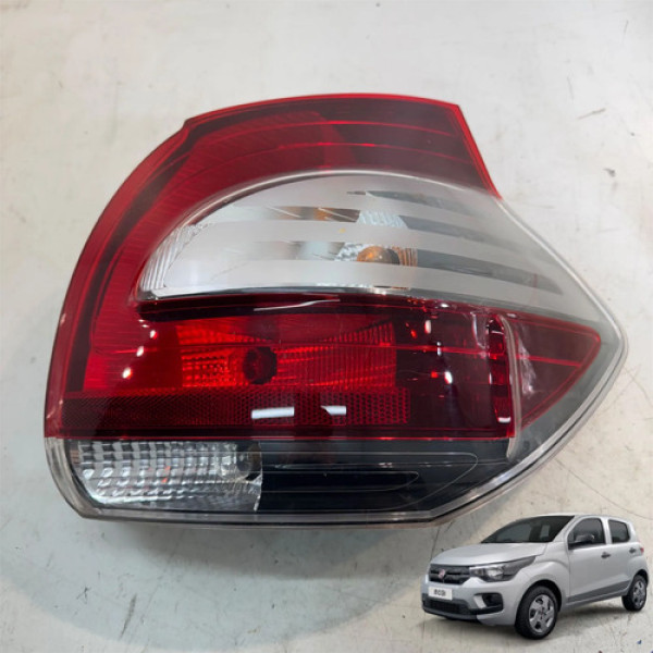 Lanterna Traseira Direita Fiat Mobi 2016 A 2022 Original Direito/passageiro Vermelho