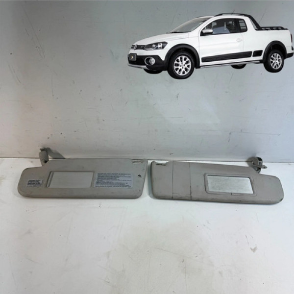 Quebra Sol Volkswagen Saveiro Cross 1.6 2014 A 2015 Par