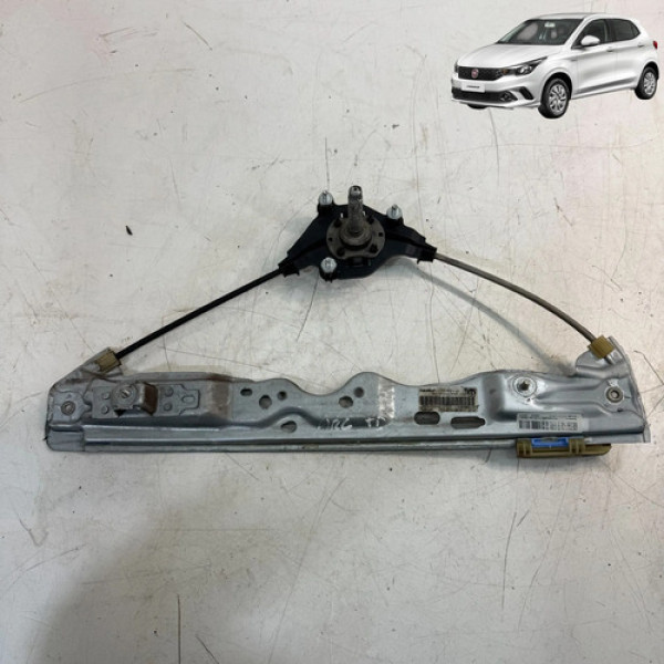 Máquina De Vidro Traseira Direita Fiat Argo 2018 2021 Manual