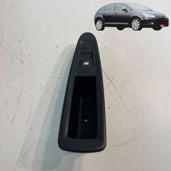 Botão Vidro Porta Citroen C4 2009 - 2013 Traseira Direita