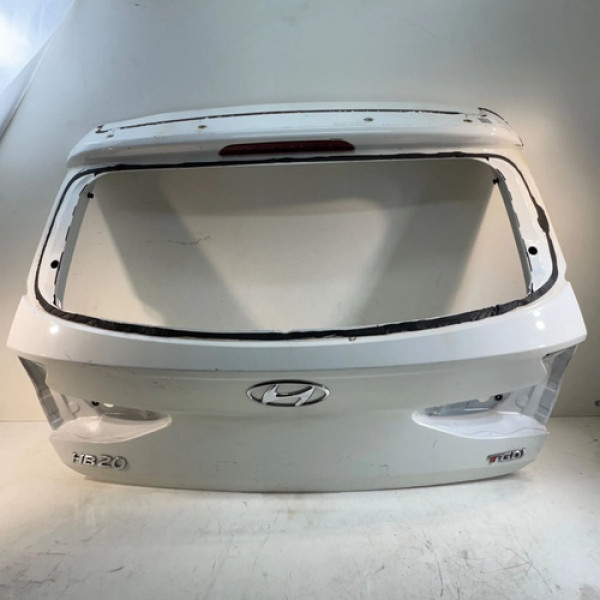 Tampa Traseira Hyundai Hb20 Esportivo 2020 2021 2022 Branca