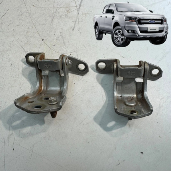 Dobradiça Porta Traseira Direita Ranger 2013 A 2021 Kit