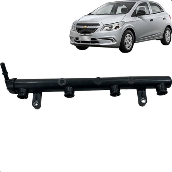 Flauta Bico Injetor Chevrolet Onix 1.0 2013 A 2019