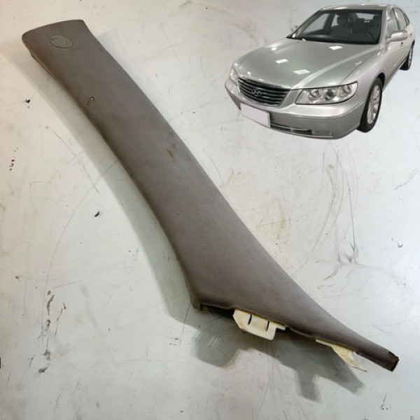 Acabamento Coluna Parabrisa Direita Hyundai Azera 2008 2010 Cinza