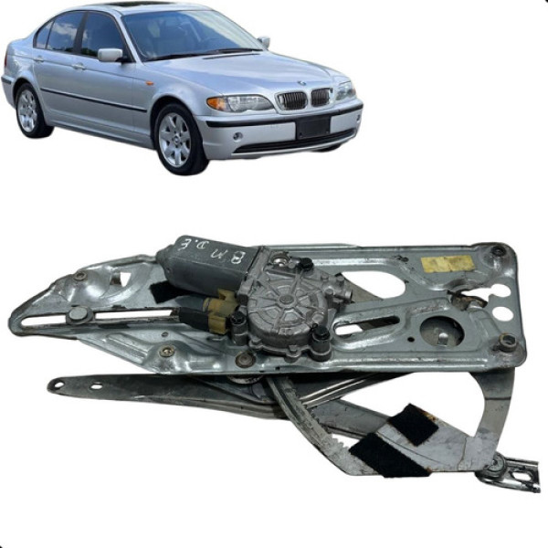 Motor Máquina Vidro Porta Bmw 325i 2000 A 2003 Diant Esquerd
