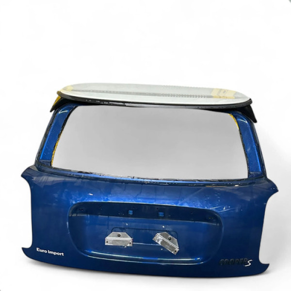 Tampa Traseira Porta Malas Mini Cooper S 2014 2015 A 2018 Azul-turquesa