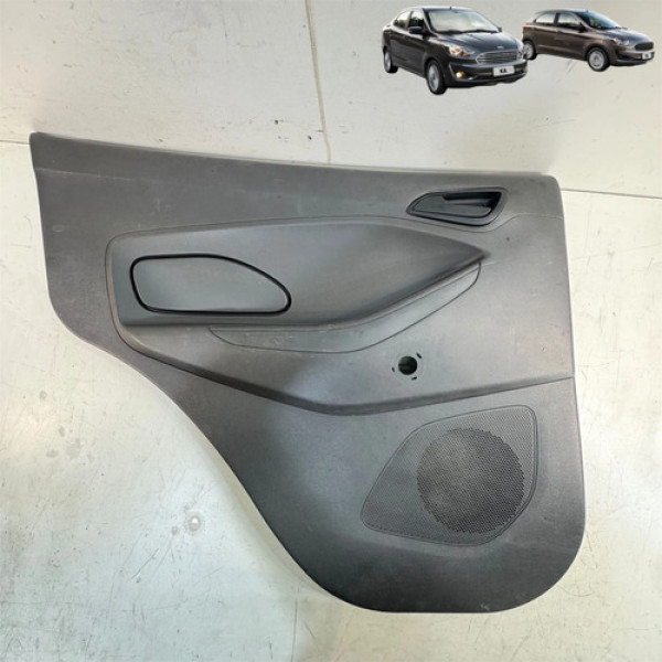 Forro De Porta Traseira Esquerda Ford Ka 2015 2018 Original