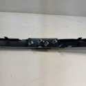 Moldura Friso Grade Dianteira Chevrolet Meriva 1.8 2009 2012 Cinza Brilhante