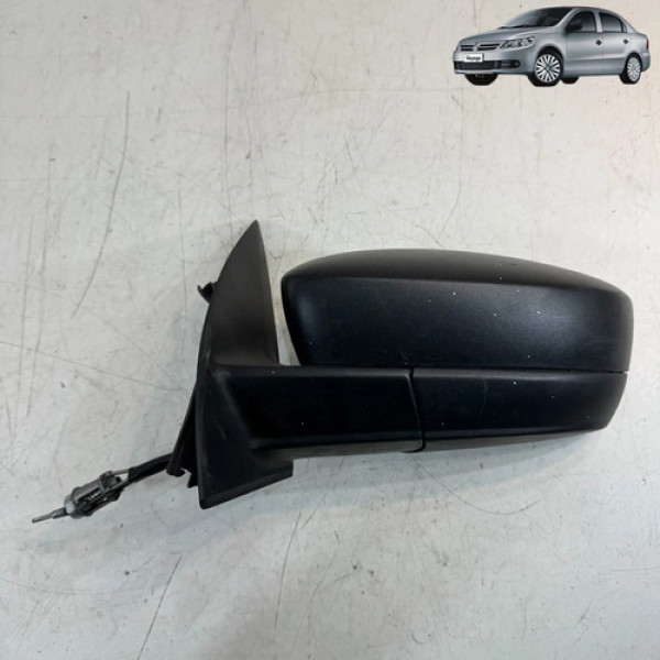 Retrovisor Manual Esquerdo Gol Voyage 2009 2017