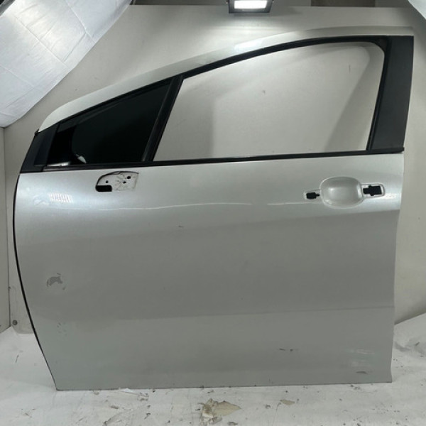 Porta Peugeot 308 2012 2013 2014 2015 Dianteira Esquerda Dianteira Esquerdo Branco
