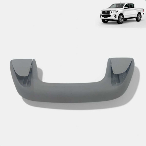 Alça Teto Puta Que Pariu Pára-brisa Hilux 2016 A 2021 Cinza
