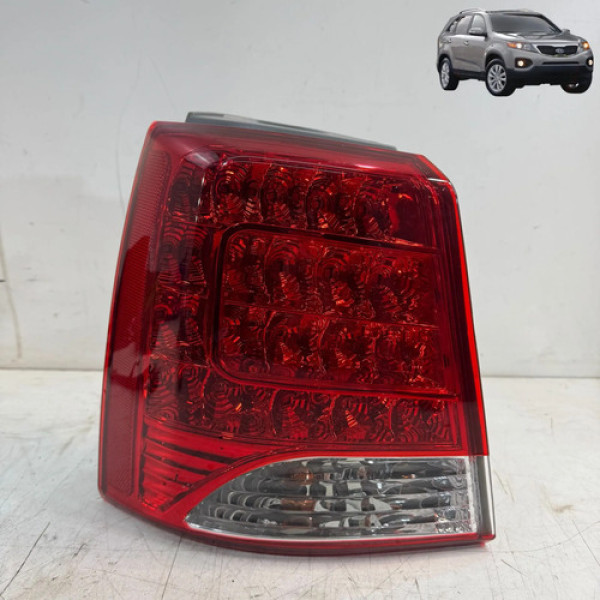 Lanterna Traseira Kia Sorento 2011 2012 2013 Lado Esquerdo Esquerdo/motorista Vermelho