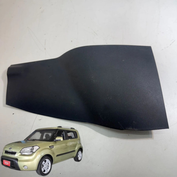 Acabamento Console Central Esquerdo Kia Soul 1.6 2009 A 2012