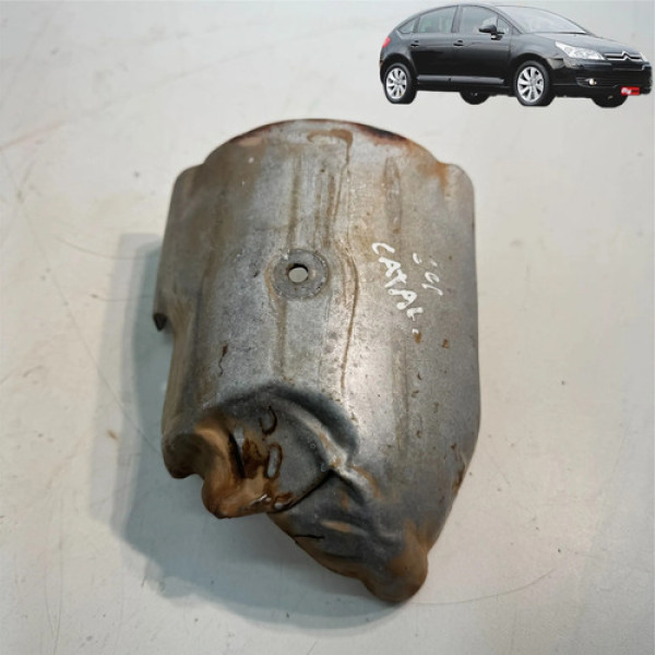 Defletor Protetor Catalisador Citroën C4 2.0 2009 2010 2011