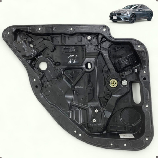 Máquina Vidro Tras Esquerdo Mercedes C200 2.0 2015 A 2018