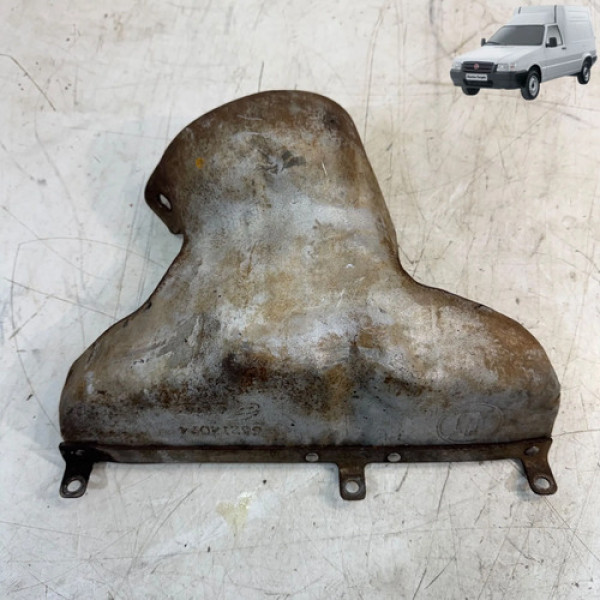 Protetor Coletor Escapamento Fiat Fiorino 1.3 2009 2013
