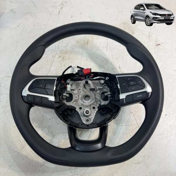 Volante Direção Multifuncional Fiat Cronos 1.3 2023 A 2025 Preto