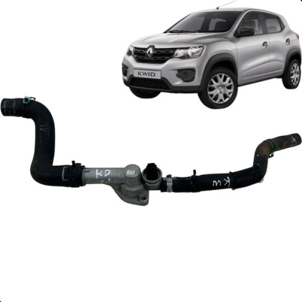 Mangueira Carcaça Válvula Termostatica Kwid 1.0 2018 A 2020