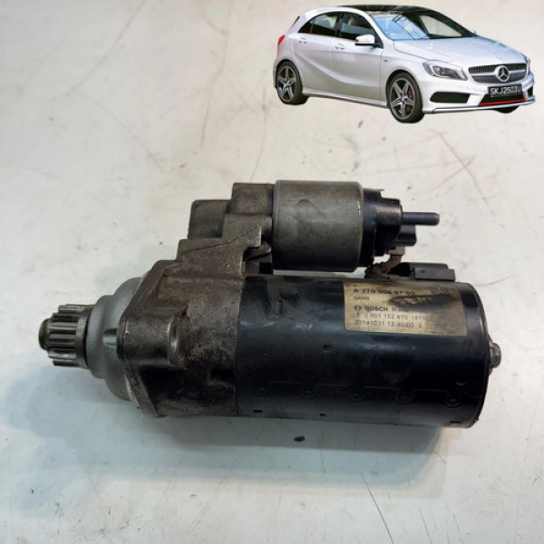 Motor Arranque Partida Mercedes A200 Cla200 1.6 2014 A 2017