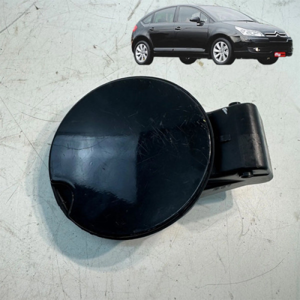Portinhola Tanque Citroen C4 Hatch 2.0 2009 A 2013 Azul 2009
