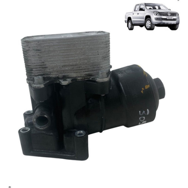 Trocador Calor Filtro Óleo Amarok 2.0 2012 A 2019