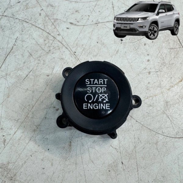 Botao Start Stop Jeep Compass 2018 A 2021 Original Preto
