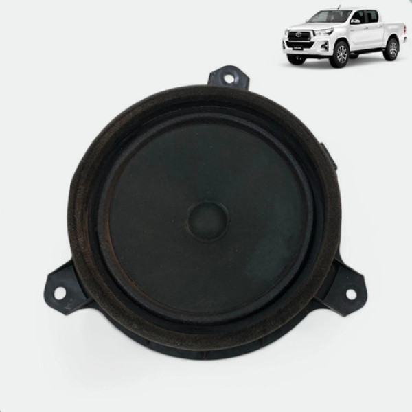 Alto Falante Porta Hilux 2016 2017 2018 A 2021 Original Preto
