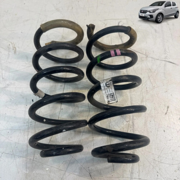Par De Molas Traseira Fiat Argo 2018 2019 2020 2021 Original