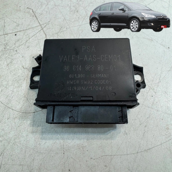 Modulo Estacionamento Citroen C4 2009 2010 2011 Preto