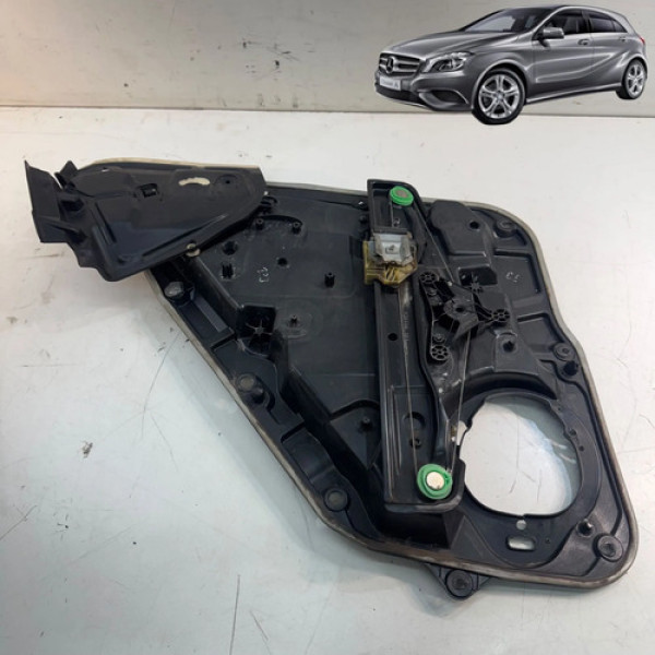 Máquina De Vidro Porta Mercedes A200 2014 2017 Tras Direita