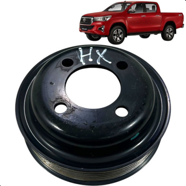 Polia Bomba Dágua Toyota Hilux 2.8 2016 2017 2018 2019 2020