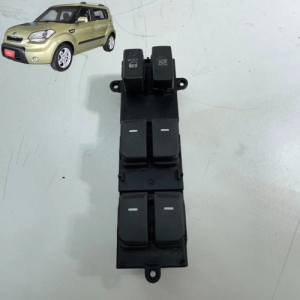 Botao Comando Vidro Dianteiro Esquerdo Kia Soul 2009 A 2012