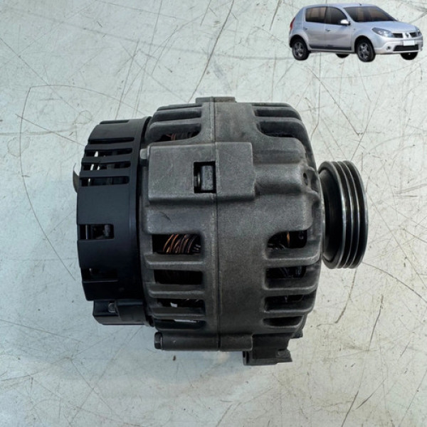 Alternador Sandero Clio Logan 1.0 16v 2009 2010 2011 2012