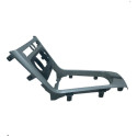 Moldura Painel Central Chevrolet Captiva 2009 A 2014 Cinza