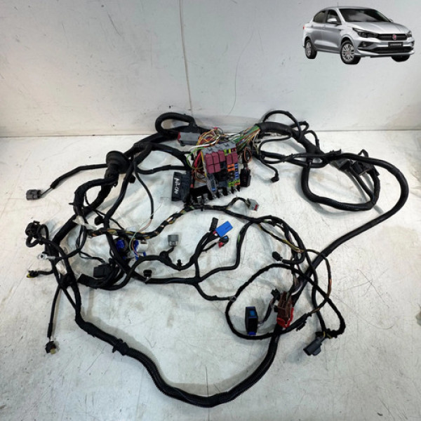 Caixa Fusível Chicote Fiat Cronos 1.3 2024 2025 Automático