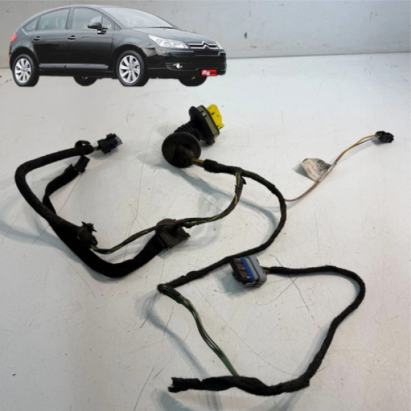 Chicote Porta Traseira Direita Citroen C4 2009 2013 Original