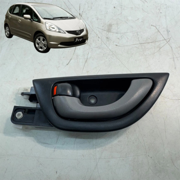 Maçaneta Porta Honda Fit 1.5 2009 A 2014 Dianteira Esquerda Preto Dianteira