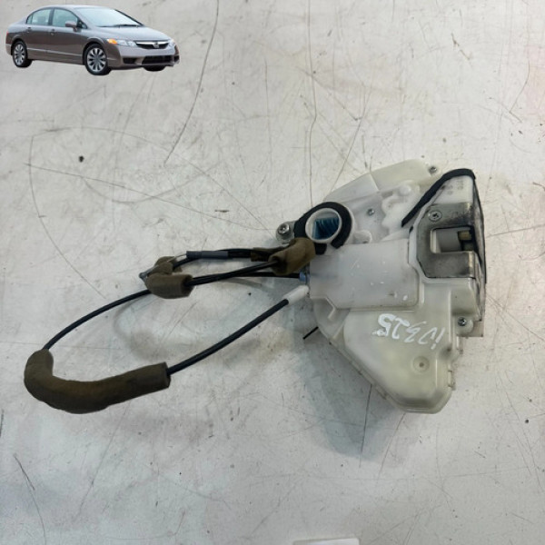Fechadura Porta Civic 2007 A 2011 Dianteira Direita Elétrica